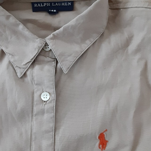 Ralph Lauren(ラルフローレン)のラルフローレン 140シャツ キッズ/ベビー/マタニティのキッズ服女の子用(90cm~)(ブラウス)の商品写真