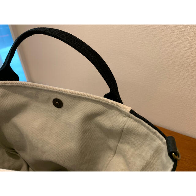 sale☆Black leather×4Pocket tote bag ハンドメイドのファッション小物(バッグ)の商品写真