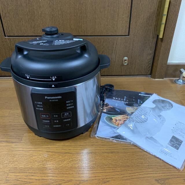 美品 Panasonic SR-MP300-K パナソニック 圧力鍋 電気料理鍋 調理機器