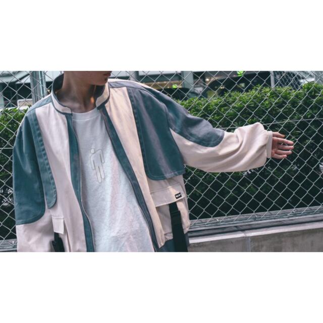 【限定販売】Niar 2tone color jacket メンズのジャケット/アウター(ナイロンジャケット)の商品写真