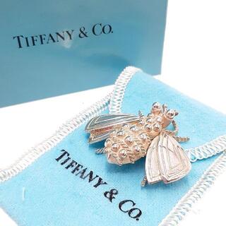 ティファニー(Tiffany & Co.)の美品 ティファニー ブローチ 蜂モチーフ シルバー 01-21112612(ブローチ/コサージュ)