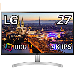 エルジーエレクトロニクス(LG Electronics)のLG IPS 4Kモニター ディスプレイ 27UL500-W 27インチ/HDR(ディスプレイ)