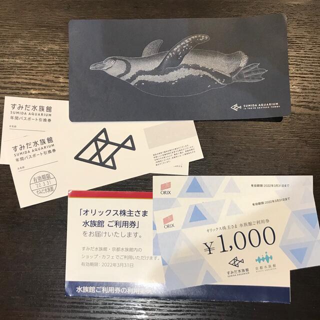 送料無料☆すみだ水族館 年間パス引換券2枚セット すみだ水族館年パス2枚