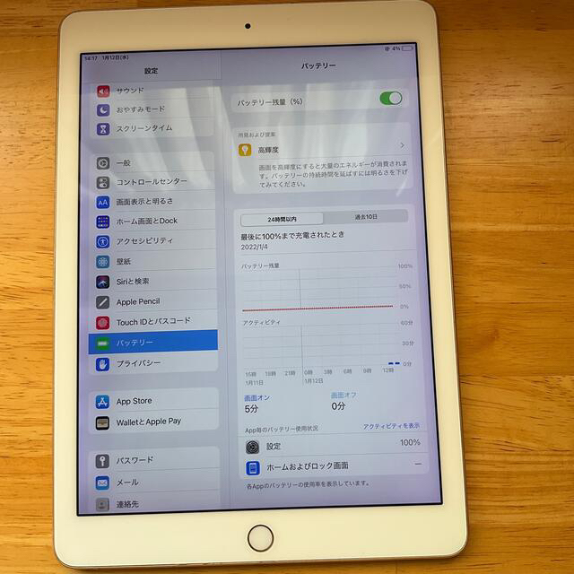 iPad Pro 9.7インチ Wi-Fiモデル　画面割れ無し