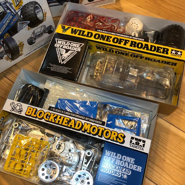 タミヤ 復刻版ワイルドワン&ワイルドワンBHM 未使用未組み立て品