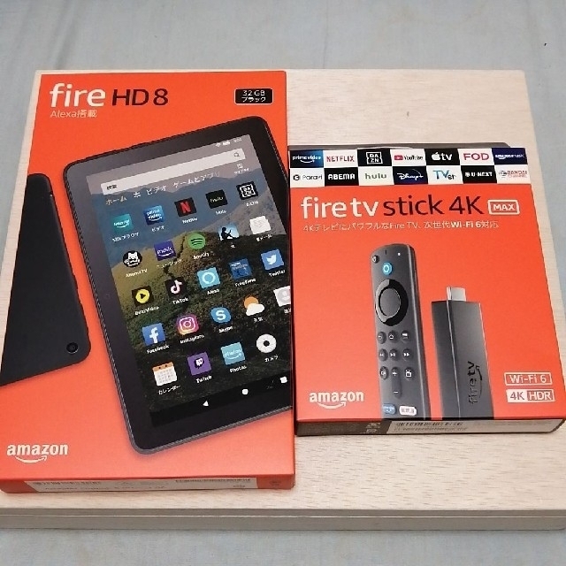 fire HD 8 & Amazon Fire TV Stick 4K Max