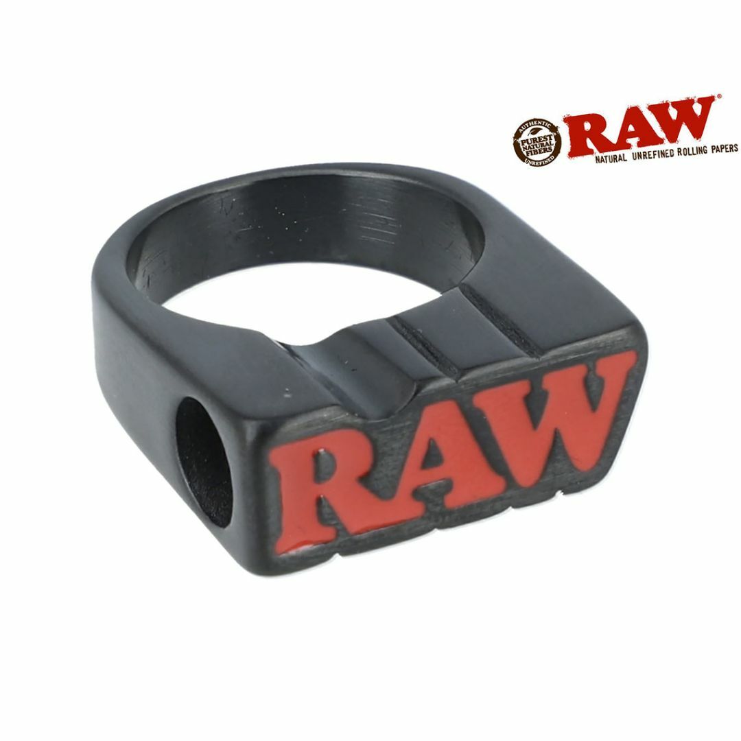 RAW BLACK SMOKE RING ロウ ブラック スモークリング 指輪