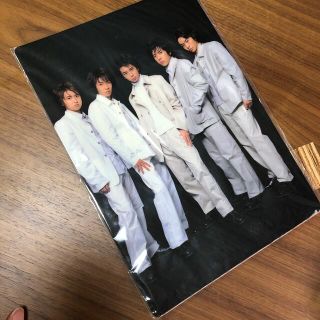 ジャニーズ(Johnny's)の嵐　ファーストコン　下敷き(アイドルグッズ)