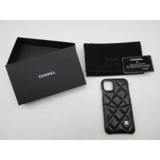 シャネル(CHANEL)の★最終値下げ！★[U626]CHANEL iPhone11ケース ★ギャラ有★(iPhoneケース)