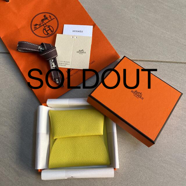 ライム付属品☆新品・未使用☆HERMES   エルメス　バスティア