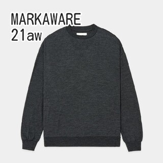 マーカウェア(MARKAWEAR)のMARKAWARE クルーネック ウールTee マーカウェア marka(Tシャツ/カットソー(半袖/袖なし))