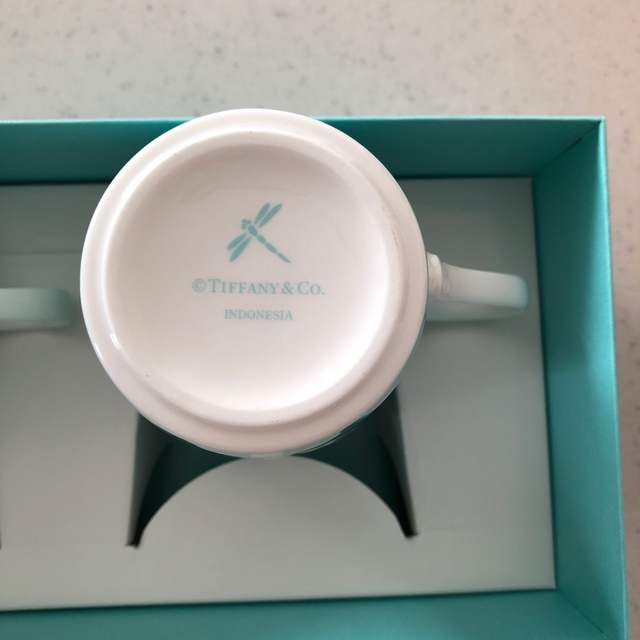 Tiffany & Co.(ティファニー)の Tiffany＆Co.マグカップ　ブルーリボンボックス インテリア/住まい/日用品のキッチン/食器(グラス/カップ)の商品写真