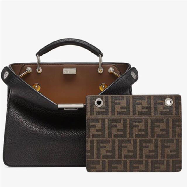 【美品】FENDI ピーカブーハンドバッグ