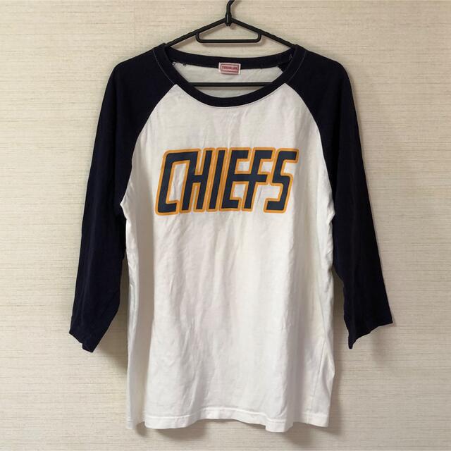 TENDERLOIN(テンダーロイン)のSサイズ キムタク着 テンダーロイン CHIEF 七分袖ラグラン プライド メンズのトップス(Tシャツ/カットソー(七分/長袖))の商品写真