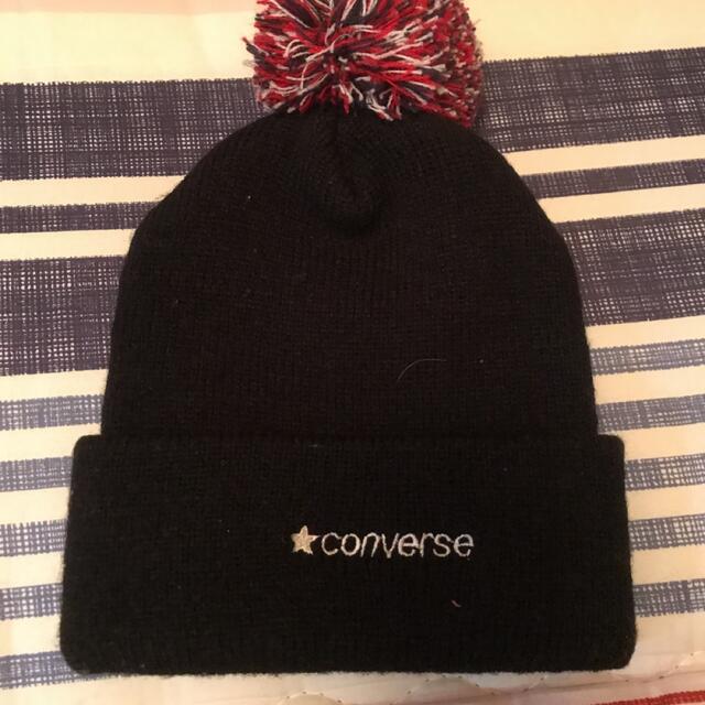 CONVERSE(コンバース)のCONVERSE ベビー ニット帽 キッズ/ベビー/マタニティのこども用ファッション小物(帽子)の商品写真