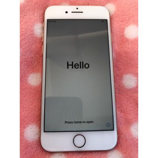 アップル(Apple)の美品💖バッテリー良好✨ iPhone8  SIMフリー 本体 一括購入 動作良好(スマートフォン本体)