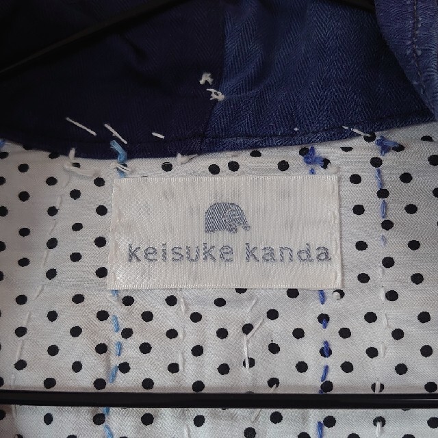 keisuke kanda(ケイスケカンダ)のkeisuke kanda デニムジャケット レディースのジャケット/アウター(Gジャン/デニムジャケット)の商品写真