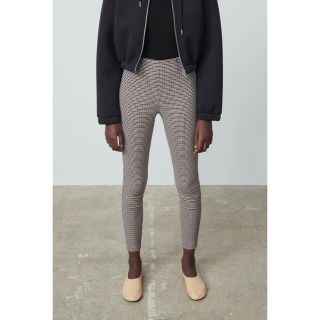 ザラ(ZARA)の新品タグ付き☆ZARA チェックレギンス(カジュアルパンツ)