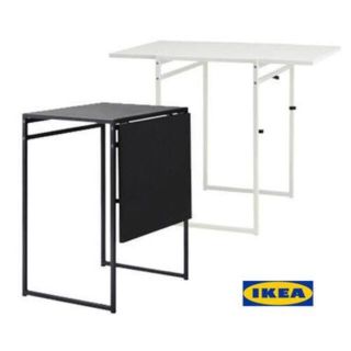 イケア(IKEA)のIKEA テーブル ムッデゥス 黒(ダイニングテーブル)