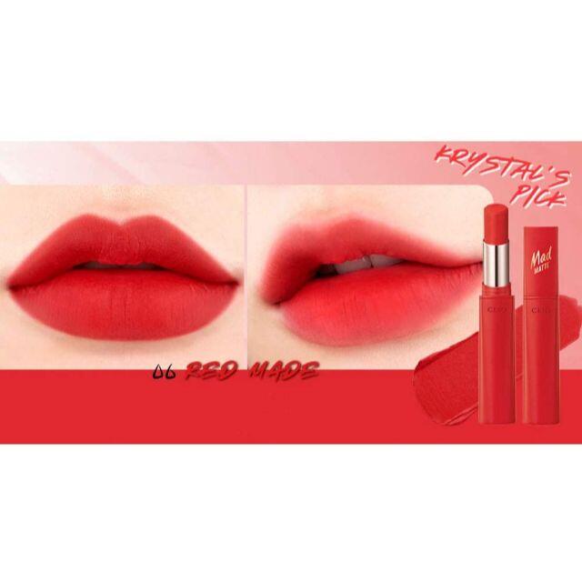 3ce(スリーシーイー)のCLIO(クリオ) マット ステイン リップ 06 RED MADE コスメ/美容のベースメイク/化粧品(口紅)の商品写真