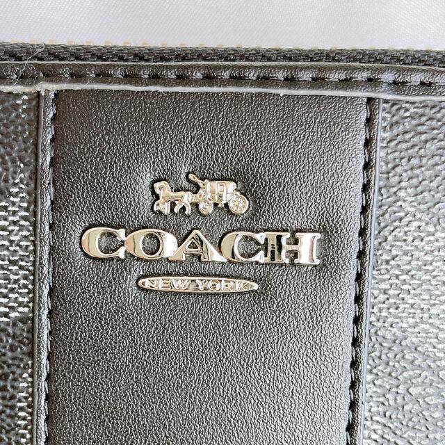 COACH(コーチ)の新品未使用✨ コーチ 長財布 シグネチャー PVC ブラックスモーク 黒  レディースのファッション小物(財布)の商品写真