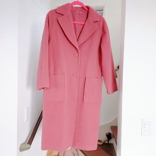 ミラオーウェン チェスターコート ピンク サイズ0 | hartwellspremium.com