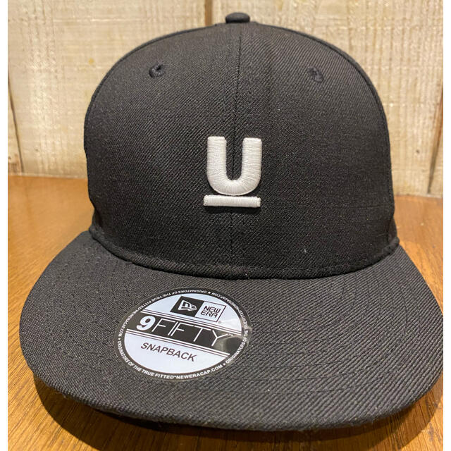 キャップundercover/newera/キャップ/黒/9FIFTY/状態良し