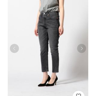 リーバイス(Levi's)のリーバイス Levi's 501S スキニー ブラックデニム 23インチ(デニム/ジーンズ)