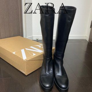 ザラ(ZARA)のZARA ロングブーツ36(ブーツ)