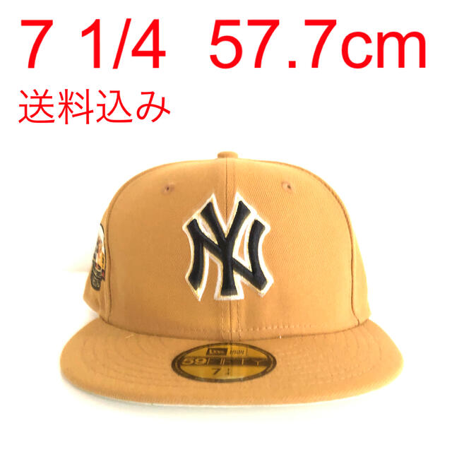 ツバ裏イエロー New Ear 1/4 Cap ニューエラ ヤンキース キャップ