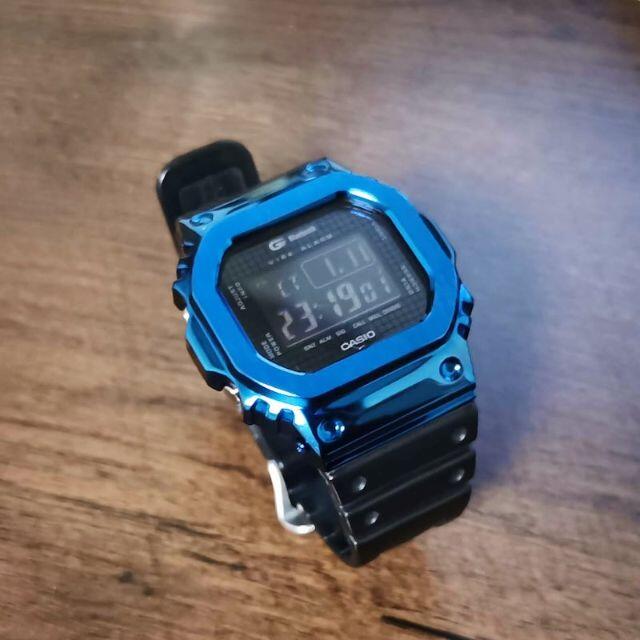 G-SHOCK カスタム用 メタルベゼル『メタリックブルー』- 5600系 G-SHOCK カスタム用 メタルベゼル『メタリックブルー』- 5600系