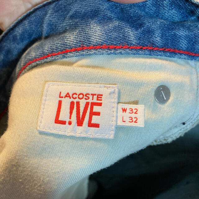 LACOSTE L!VE(ラコステライブ)のラコステ　デニム レディースのパンツ(デニム/ジーンズ)の商品写真