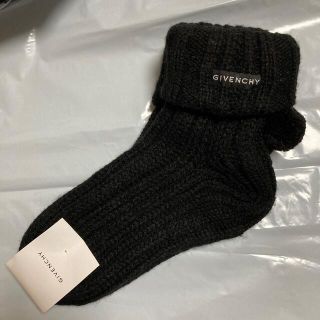 ジバンシィ(GIVENCHY)のGIVENCHY ルーム靴下 ブラック(ソックス)