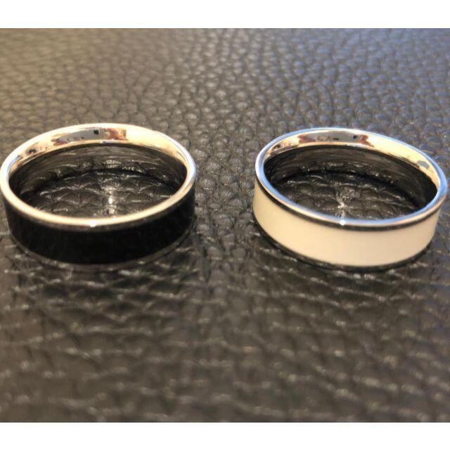【R63】ブラック　メンズ　リング　シンプル　ブラック1点A メンズのアクセサリー(リング(指輪))の商品写真