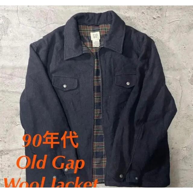 GAP(ギャップ)のOld Gap  古着　ウールジャケット　90s メンズのジャケット/アウター(ブルゾン)の商品写真