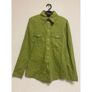 ジャンポールゴルチエ(Jean-Paul GAULTIER)のジャンポール　ゴルチェ　ドットシャツ　レディース 40(シャツ/ブラウス(長袖/七分))