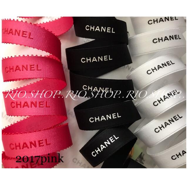 CHANEL - CHANELリボン ネオンピンクセットの通販 by RIO.SHOP｜シャネルならラクマ