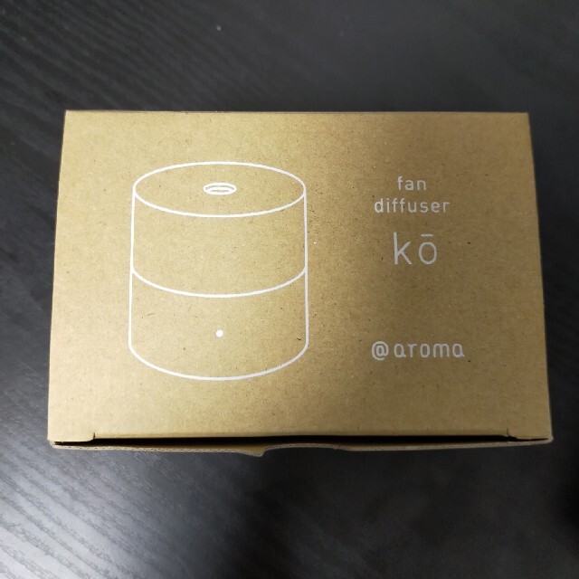 @aroma(アットアロマ)のアットアロマ fan diffuser ko ホワイト(1個) コスメ/美容のリラクゼーション(その他)の商品写真