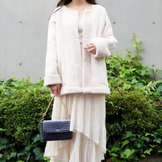 フラワー(flower)の2way eco mouton coat(ムートンコート)