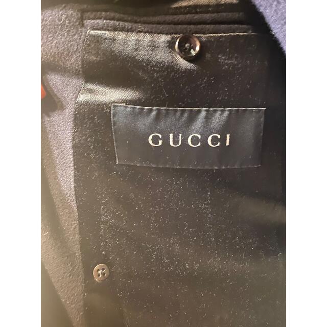 Gucci(グッチ)のGUCCI ダブルコート メンズのジャケット/アウター(チェスターコート)の商品写真