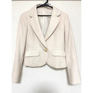 【未使用品】入園式　入学式　白　フォーマルスーツ　ジャケット(スーツ)