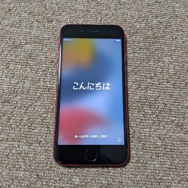 スマートフォン/携帯電話iPhone SE 第2世代 (SE2) レッド 64 GB SIMフリー