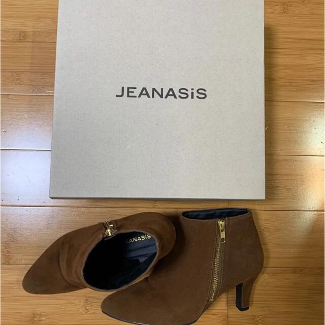 JEANASIS(ジーナシス)のJEANASIS ショートブーツ　キャメル　Mサイズ レディースの靴/シューズ(ブーツ)の商品写真