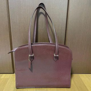 コーチ(COACH)のCOACH バッグ　ワインレッド色(ショルダーバッグ)