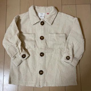 ザラキッズ(ZARA KIDS)のZARA ベビー　コーデュロイシャツ(ジャケット/コート)