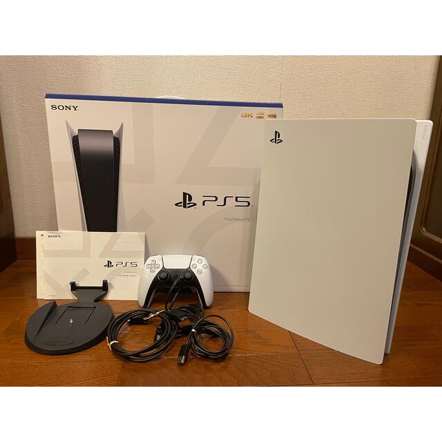 SONY(ソニー)のPlayStation5 CFI-1000A01 PS5 本体　ディスクドライブ エンタメ/ホビーのゲームソフト/ゲーム機本体(家庭用ゲーム機本体)の商品写真