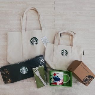 スターバックスコーヒー(Starbucks Coffee)の【saori.m様専用】スタバ福袋 2022 トートバッグ等(トートバッグ)