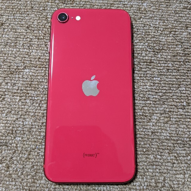 iPhoneSE 第2世代 (SE2) レッド128GB SIMフリースマートフォン本体