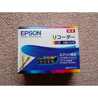 EPSON - 【純正品】EPSON インクカートリッジ RDH-4CL 4色パック リコーダー