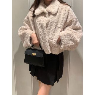 SNIDEL - SNIDEL Sustainableオーバーサイズボアコート スナイデルの ...